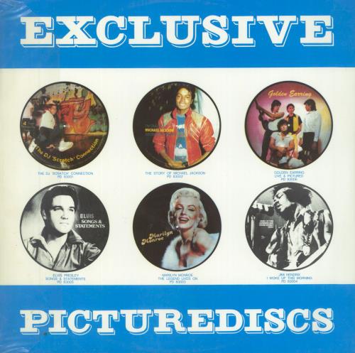 Marilyn Monroe The Legend Lives On Dutch picture disc LP (vinyl